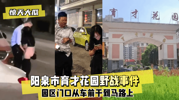 【惊天大瓜】阳泉市育才花园野战事件~园区门口从车前干到马路上~!【AⅤ基地】